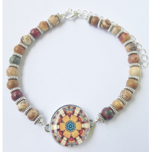 Agates Ball Marker Ankle Bracelet